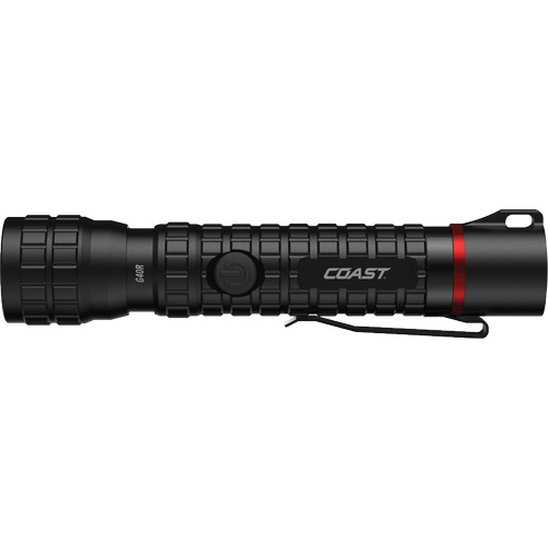 G40R Waterproof Flashlight with Twist Focus, LED, 650 Lumens, Rechargeable Batteries Moffatt Supply & Specialties