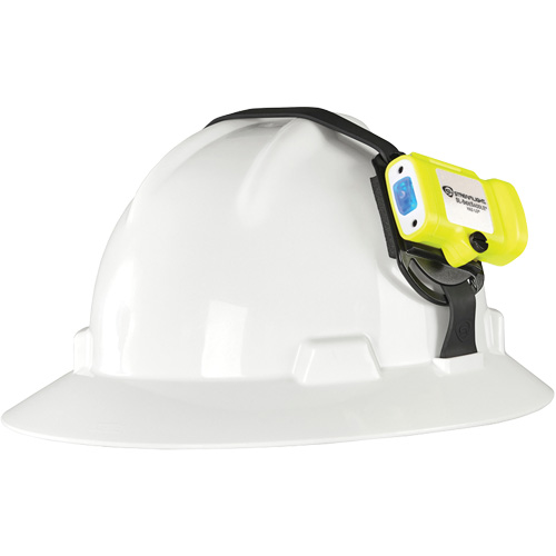 Ensemble de lampe pour casque de protection &agrave; ajustement universel SL-SIDESADDLE HAZ-LO, DEL, 250 lumens, 5,25 hres de fonctionnement, piles AAA Moffatt Supply & Specialties