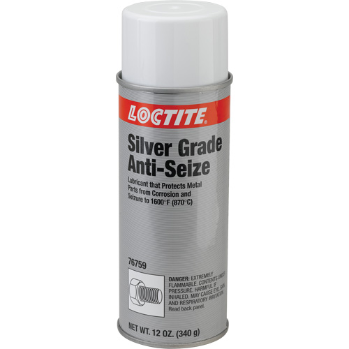 Silver Grade Anti-Seize, Aerosol Can, 1600°F (871°C) Max. Temp. Moffatt Supply & Specialties