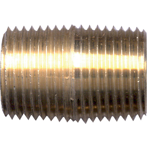 Close Nipple, Brass, 3/4", NPT Moffatt Supply & Specialties