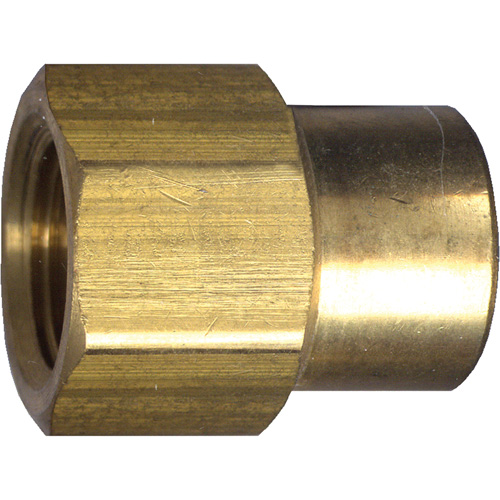 Reduced Pipe Coupling, Brass, 1/2" x 3/8" Moffatt Supply & Specialties