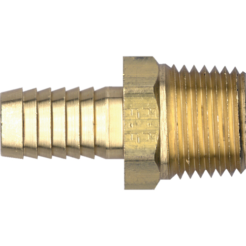 Male Pipe Hose Barb Fitting, Brass Moffatt Supply & Specialties