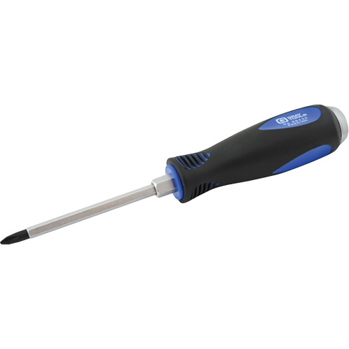 Phillips&reg; Screwdriver, #2, 8-1/4" L, Cushion Grip Handle Moffatt Supply & Specialties