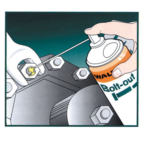 Bolt-Out Penetrating Lubricant, Aerosol Can Moffatt Supply & Specialties