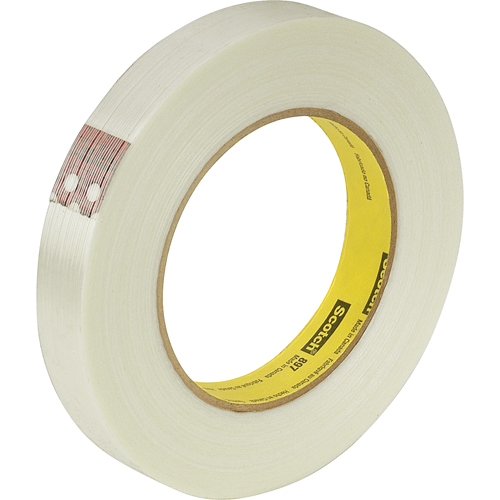 Scotch&reg; 897 Filament Tape, 5 mils Thick, 12 mm (47/100") x 55 m (180')  Moffatt Supply & Specialties