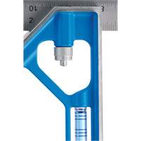 &eacute;querre combin&eacute;e True Blue, 12" lo, 1/16" Graduations, Acier, Ordinaire Moffatt Supply & Specialties