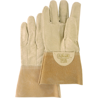Softouch Welding Gloves, Pigskin Leather, Size Medium Moffatt Supply & Specialties