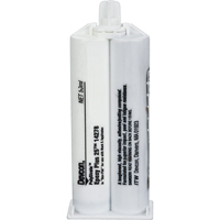 Colle &eacute;poxyde Plus 25, Deux composants, Cartouche double, 50 ml, Gris Moffatt Supply & Specialties