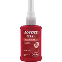 Threadlocker 277 Large Threads, Red, High, 50 ml, Bottle Moffatt Supply & Specialties