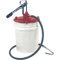 Manual Lubrication Pumps - Dual Leverage Dispensers, Zinc, 2.6 oz./Stroke, Fits 5 gal. Moffatt Supply & Specialties