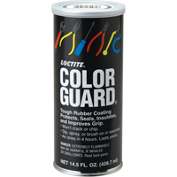 Rev&ecirc;tement de caoutchouc robuste Color Guard, Rouge, 14,5 oz liq., Canette Moffatt Supply & Specialties