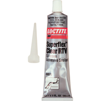 Scellant adh&eacute;sif &agrave; la silicone Superflex RTV, Tube, Transparent Moffatt Supply & Specialties