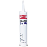 Scellant adh&eacute;sif &agrave; la silicone Superflex RTV, Cartouche, Bleu Moffatt Supply & Specialties