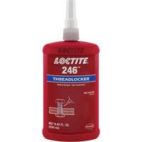 Threadlocker 246 High Temperature, Blue, Medium, 250 ml, Bottle Moffatt Supply & Specialties