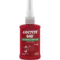 Retaining Compound 640 Medium Strength/High Temperature, 50 ml, Bottle, Green Moffatt Supply & Specialties