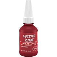 Threadlocker 2760 Instant Adhesive, Red, High, 10 ml, Bottle Moffatt Supply & Specialties