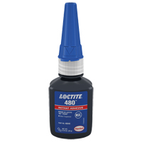 480 Instant Adhesive, Black, Tube, 20 g Moffatt Supply & Specialties