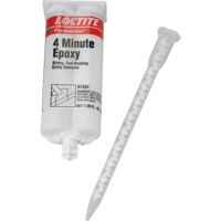 Adh&eacute;sif 4 minutes Fixmaster, 50 ml, Cartouche double, Deux composants, Ambr&eacute;e Moffatt Supply & Specialties