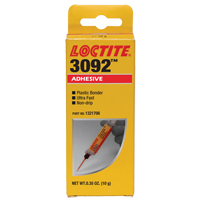 Adh&eacute;sif en deux parties 3092, Transparent, Cartouche, 0,35 oz Moffatt Supply & Specialties