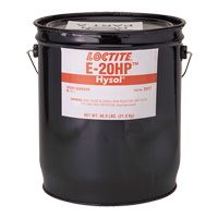 E-20P Fast Setting Structural Adhesives , 5 gal., Pail, Two-Part, White Moffatt Supply & Specialties