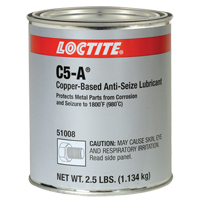 Loctite&reg; 8008 C5-A Copper Anti-Seize Lubricant, 2.5 lbs., Can, 1800°F (982°C) Max Temp. Moffatt Supply & Specialties