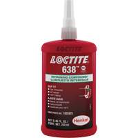 Loctite&reg; 638 Retaining Compound, 250 ml, Bottle, Green Moffatt Supply & Specialties
