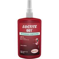 Loctite&reg; 661 Retaining Compound, 250 ml, Bottle, Yellow Moffatt Supply & Specialties