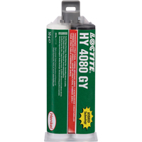 HY 4080 GY Structural Repair Hybrid Adhesive, Two-Part, Dual Cartridge, 50 g, Grey Moffatt Supply & Specialties
