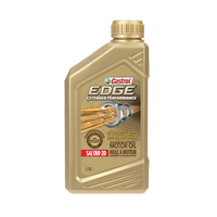 EDGE&reg; EP 0W20 Motor Oil, 1 L, Bottle Moffatt Supply & Specialties