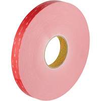 VHB Tape, 32.9 m (108') L x 1117.6 mm (44") W, 0.028 mm, Acrylic Moffatt Supply & Specialties