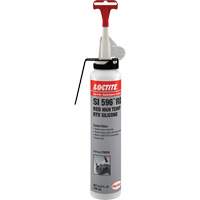 Adh&eacute;sif mastic d'&eacute;tanch&eacute;it&eacute; &agrave; base de silicone r&eacute;sistant aux variations de temp&eacute;rature &eacute;lev&eacute;e Superflex, Canette a&eacute;rosol, Rouge Moffatt Supply & Specialties