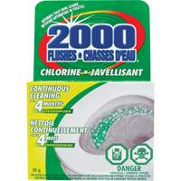 2000 Flushes&reg; Bleach Toilet Bowl Cleaner, 35 g, Tablet Moffatt Supply & Specialties