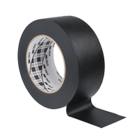 3903 Vinyl Duct Tape, 1245 mm (49") W x 46 m (151') L, 6.5 mils, Black Moffatt Supply & Specialties