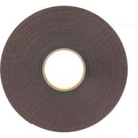 VHB Tape, 33 m (108') L x 25.4 mm (1") W, 45 mils, Acrylic Moffatt Supply & Specialties