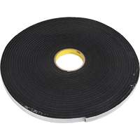 Double-Coated Foam Tape, 33 m (108') L x 12.7 mm (1/2") W, 62 mils, Polyethylene Moffatt Supply & Specialties