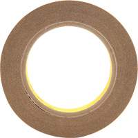 Double-Coated Tape, Polyester, 25.4 mm (1") W x 33 m (108') L, 4 mils Thick Moffatt Supply & Specialties