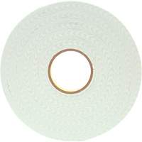Double-Coated Urethane Foam Tape, 33 m (108') L x 25.4 mm (1") W, 62.5 mils, Urethane Moffatt Supply & Specialties