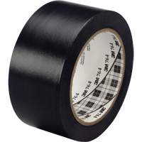 764 General-Purpose Vinyl Tape, 25.4 mm (1") W x 32.9 m (108') L, 5 mils, Black Moffatt Supply & Specialties