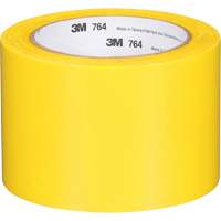 764 General-Purpose Vinyl Tape, 76 mm (3") W x 32.9 m (108') L, 5 mils, Yellow Moffatt Supply & Specialties