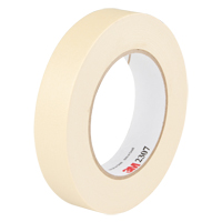 2307 Masking Tape, 24 mm (1") x 55 m (180'), Tan Moffatt Supply & Specialties