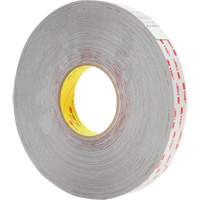 VHB Tape, 66 m (216') L x 12 mm (1/2") W, 25 mils, Acrylic Moffatt Supply & Specialties