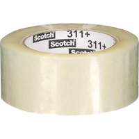 Scotch&reg; 311+ Box Sealing Tape, Acrylic Adhesive, 48 mm (1-22/25") x 100 m (328') Moffatt Supply & Specialties