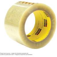 Scotch&reg; Box Sealing Tape 355, Hot Melt Adhesive, 3.15 mils, 36 mm (1-1/2") x 50 m (164') Moffatt Supply & Specialties