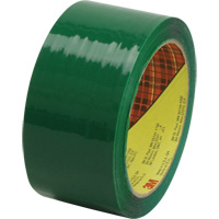 Scotch&reg; Box Sealing Tape 371, Hot Melt Adhesive, 1.9 mils, 48 mm (2") x 100 m (328') Moffatt Supply & Specialties
