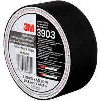 3903 Vinyl Duct Tape, 48 mm (2") W x 45 m (148') L, 6.5 mils, Black Moffatt Supply & Specialties