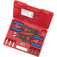 SRP-10S Heavy-Duty Ratcheting Snap Ring Pliers Set, 10 Pieces Moffatt Supply & Specialties