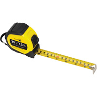 JTM-425SM Tape Measure, 25', Imperial & Metric Graduations Moffatt Supply & Specialties