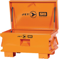 JSB-3219 Super Heavy-Duty Jobsite Tool Storage Box, 32-1/8" x 19" x 17-1/2", Steel, Orange Moffatt Supply & Specialties
