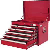 PMC2709 Pro Series Mechanic's Chest, 26" W, 9 Drawers, Red Moffatt Supply & Specialties