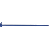Rolling Head Pry Bar, 9/16" W x 16" L Moffatt Supply & Specialties